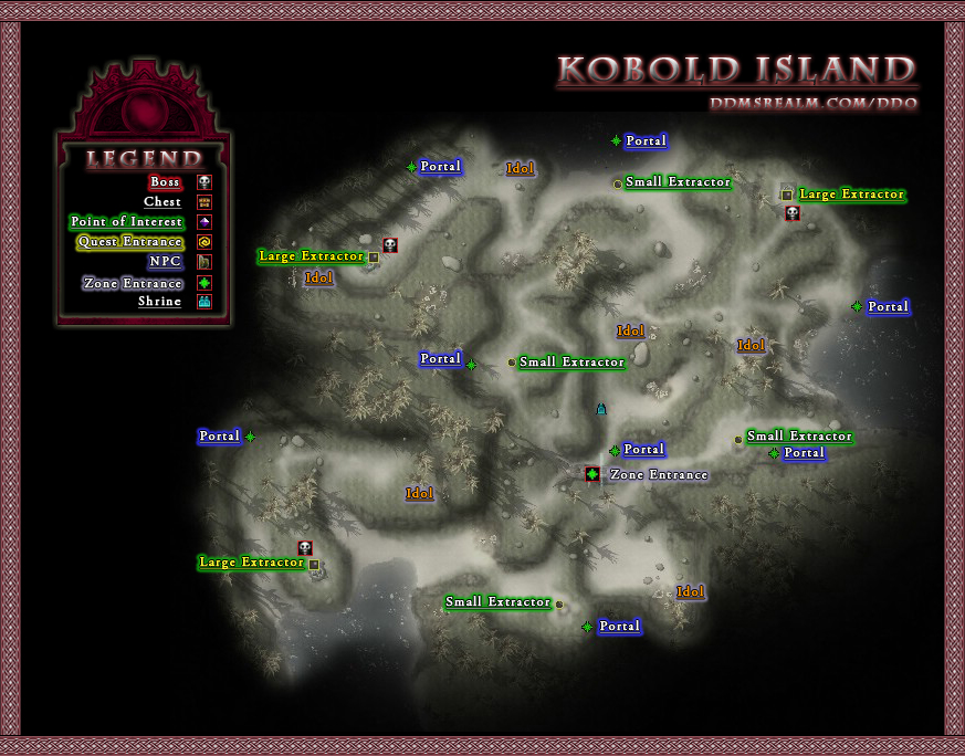 gå bjerg udsagnsord Kobold Island Quest Challenge Guide